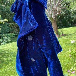 Blue Velvet Womens Jacket